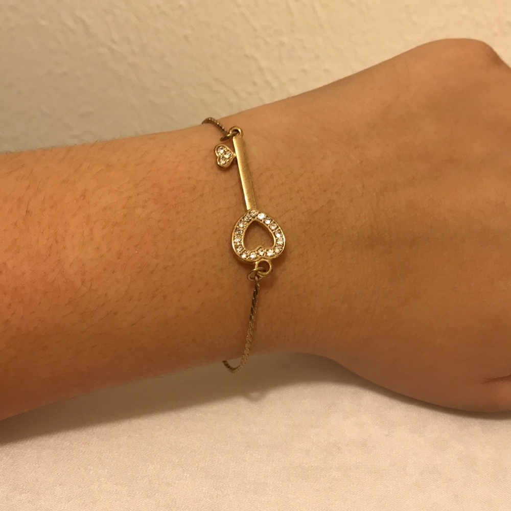Heart locket bracelet